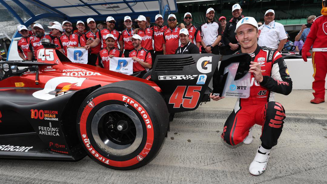Christian Lundgaard, RLL Racing at Indianapolis